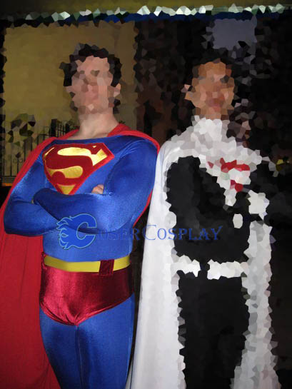 Superman Costume For Halloween Catsuit
